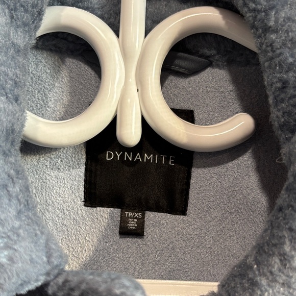 Dynamite Soft Gray Fleece Jacket - Picture 2 of 2